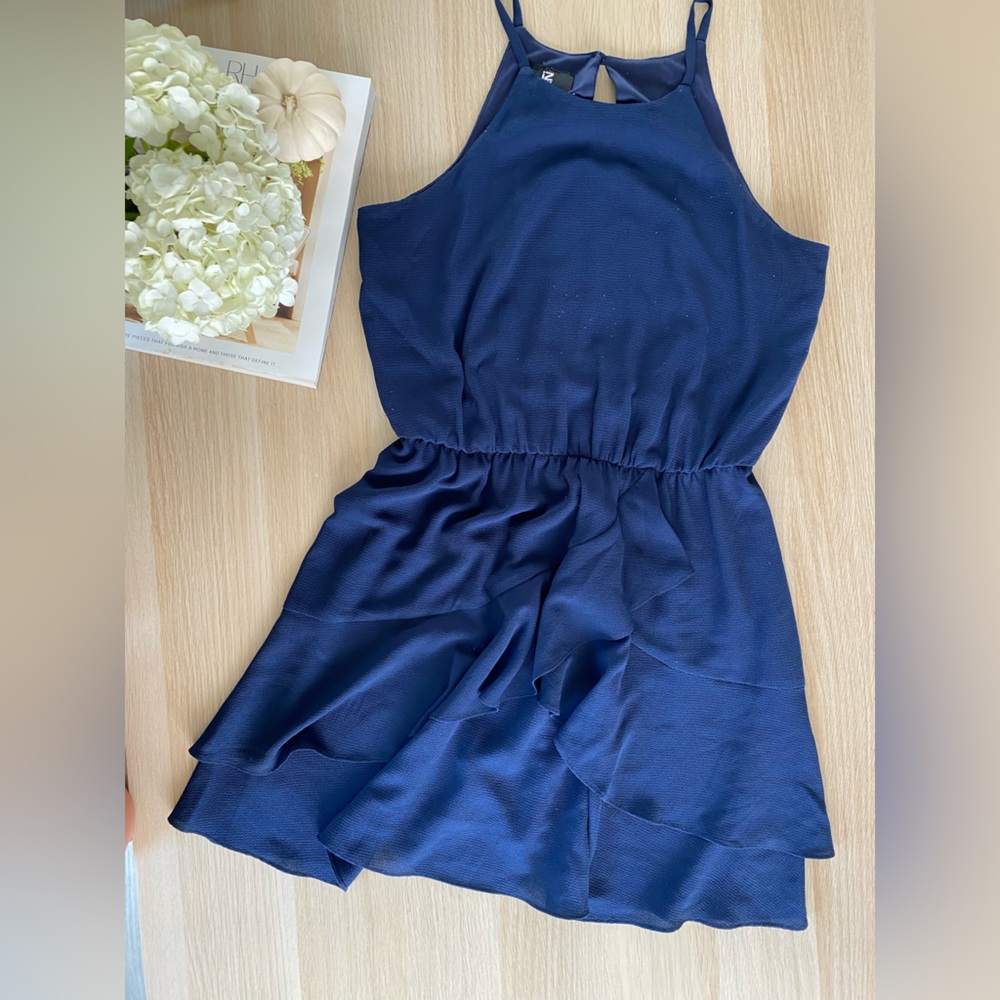 High neck dress